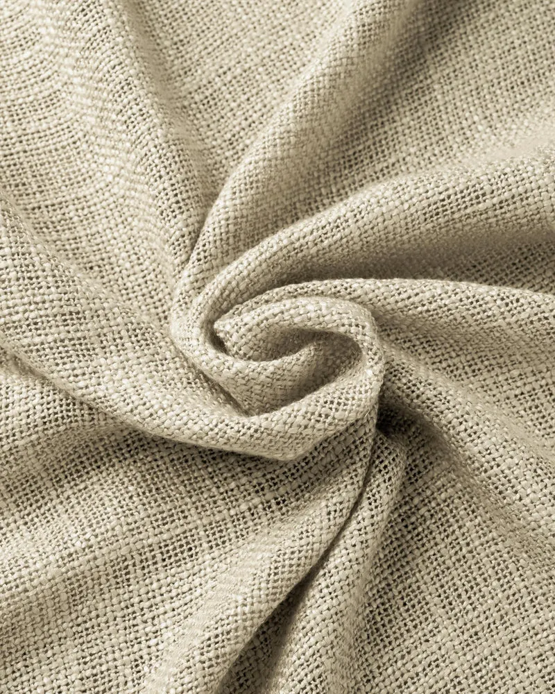 Jupiter Linen Look Soft Heavyweight Sheer Custom Curtain
