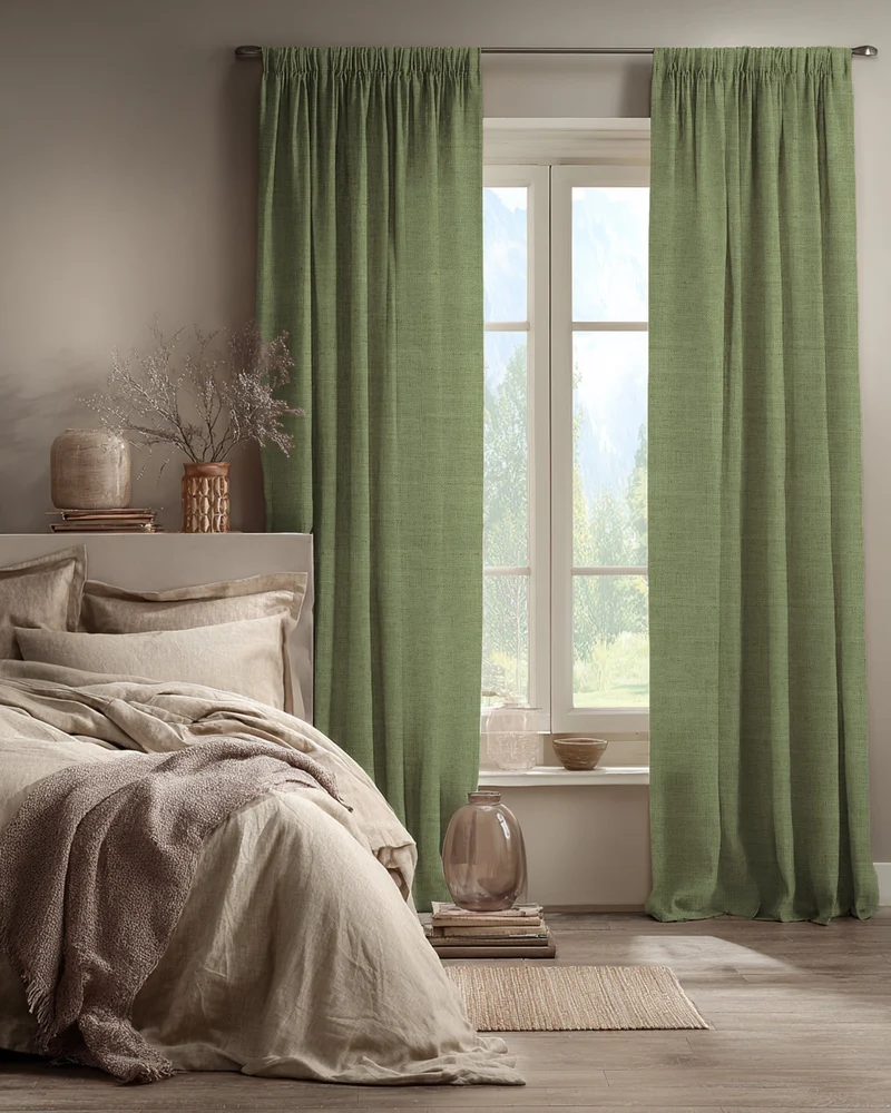 Breeze Linen Blend Custom Curtain
