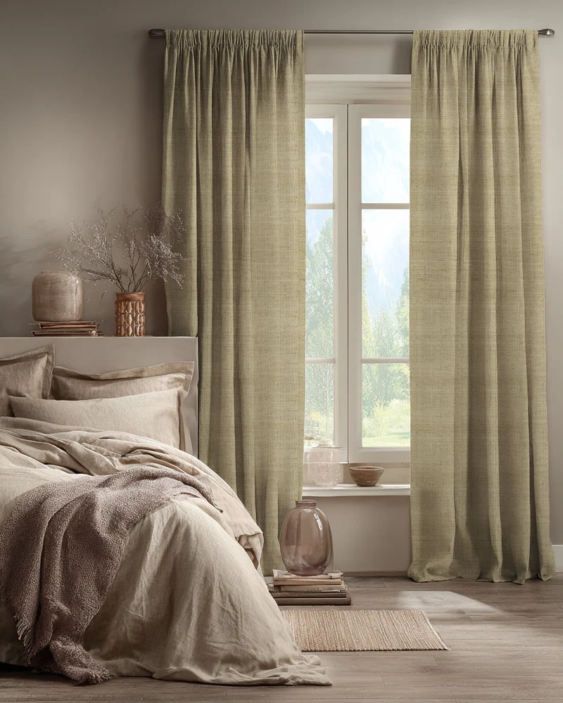 Breeze Linen Blend Custom Curtain