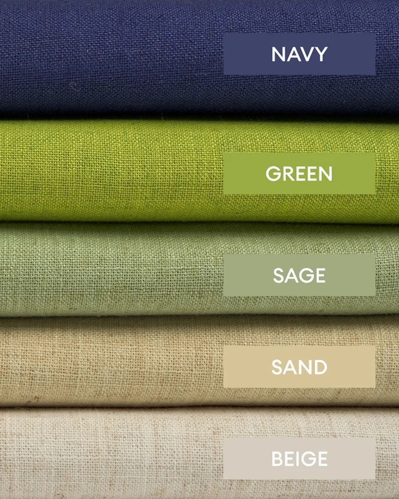 Breeze Linen Blend Custom Curtain