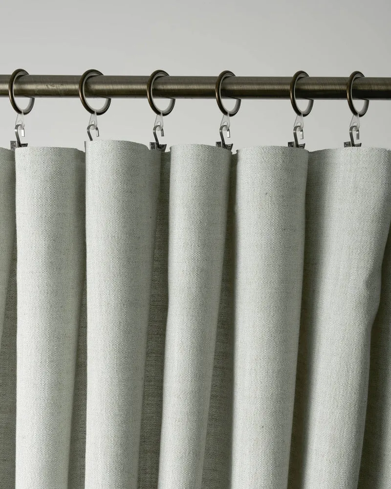 Sally Linen Blend Custom Curtain