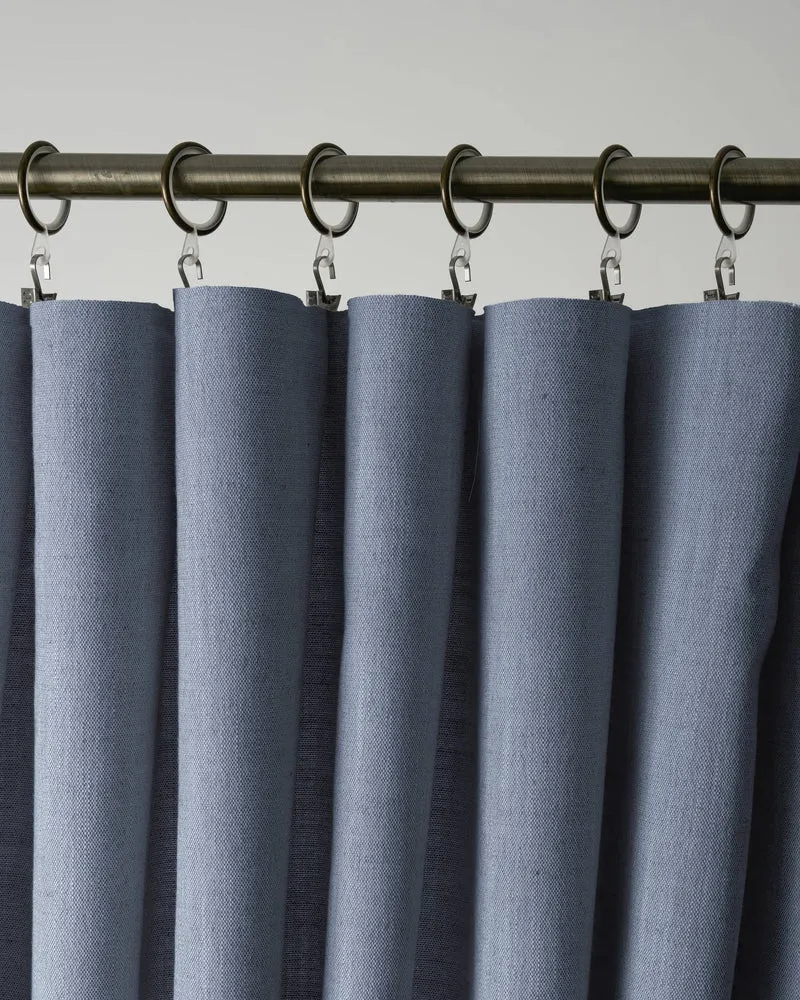 Sally Linen Blend Custom Curtain