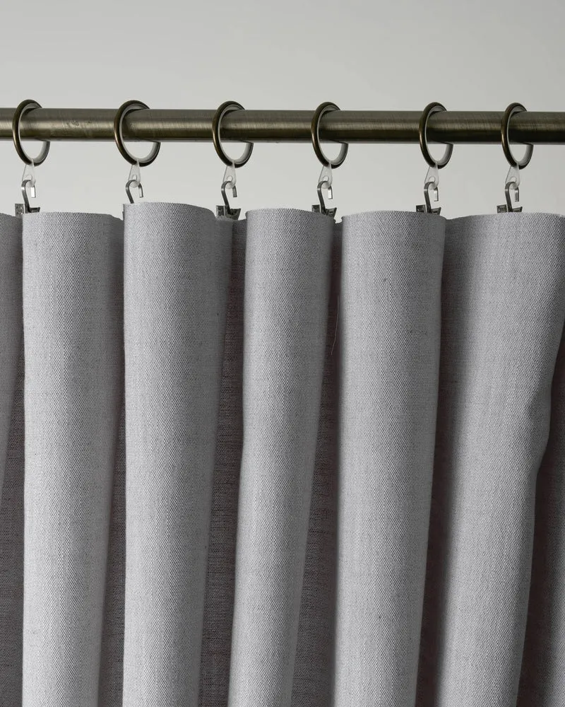 Sally Linen Blend Custom Curtain