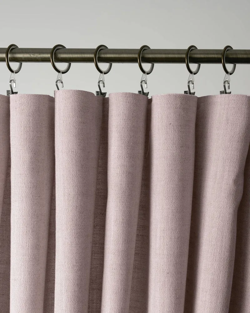 Sally Linen Blend Custom Curtain