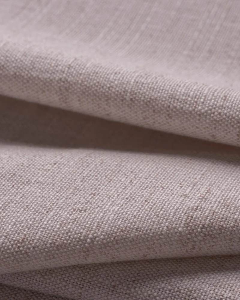 Sally Linen Blend Custom Curtain