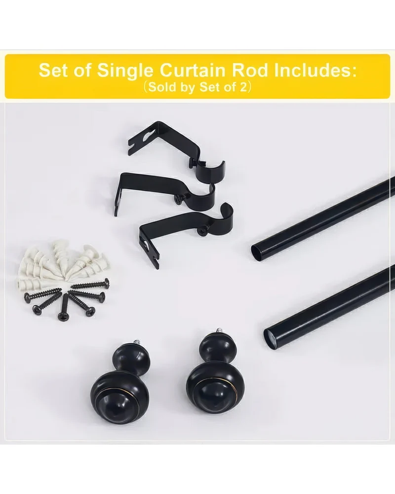 Traditional Adjustable Curtain Rod