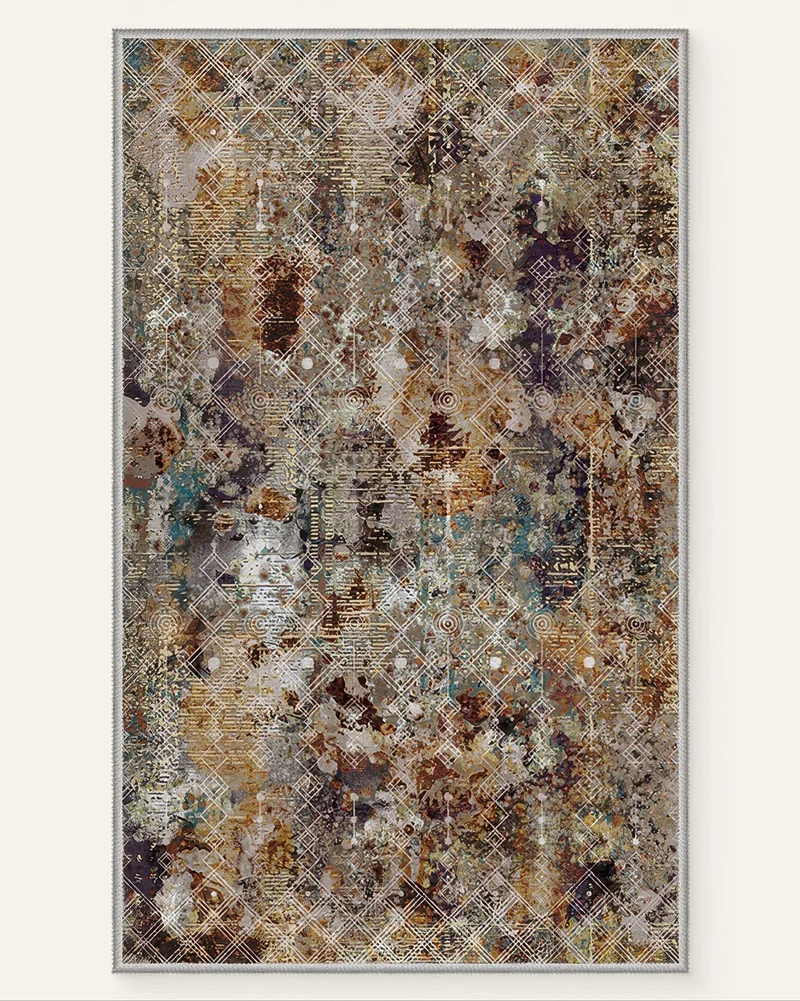 Vintage Faded Moroccan Washable Area Rug