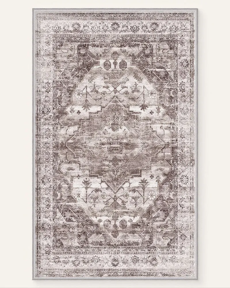 Diana's Garden Washable Area Rug
