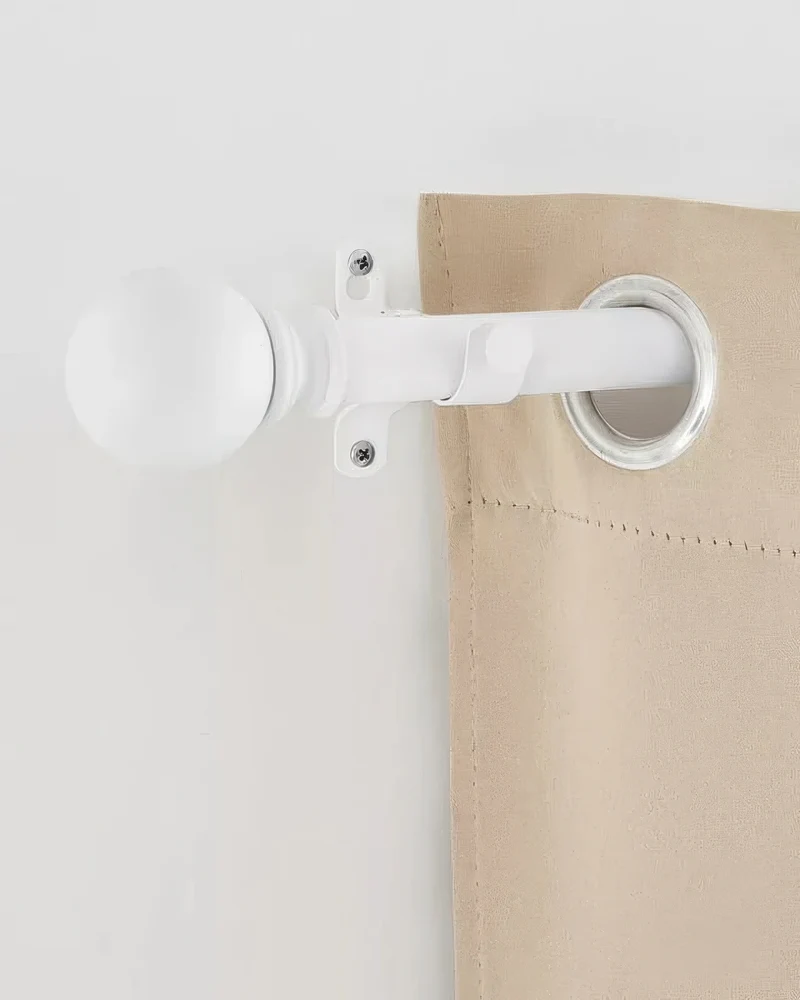 Classic Ball Adjustable Curtain Rod
