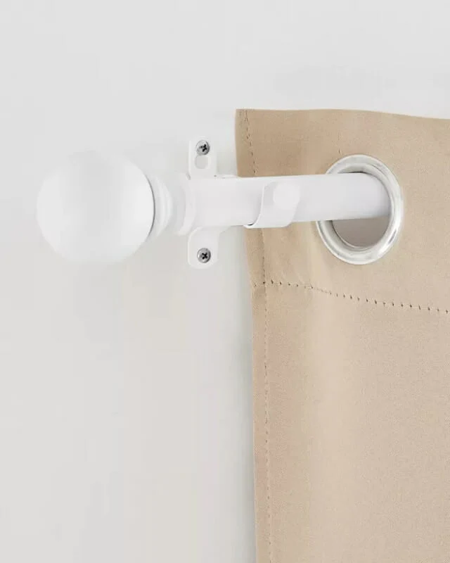 Classic Ball Adjustable Curtain Rod