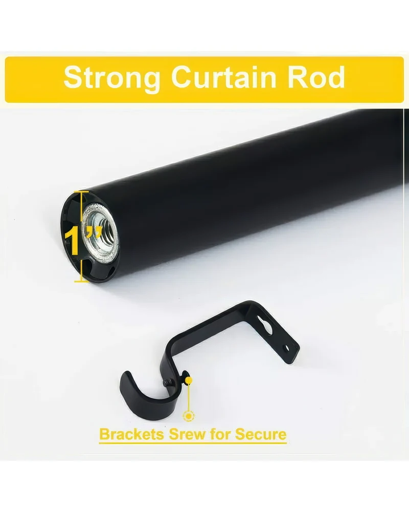 Brass Adjustable Brass Curtain Rod