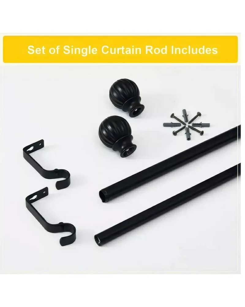 Brass Adjustable Brass Curtain Rod