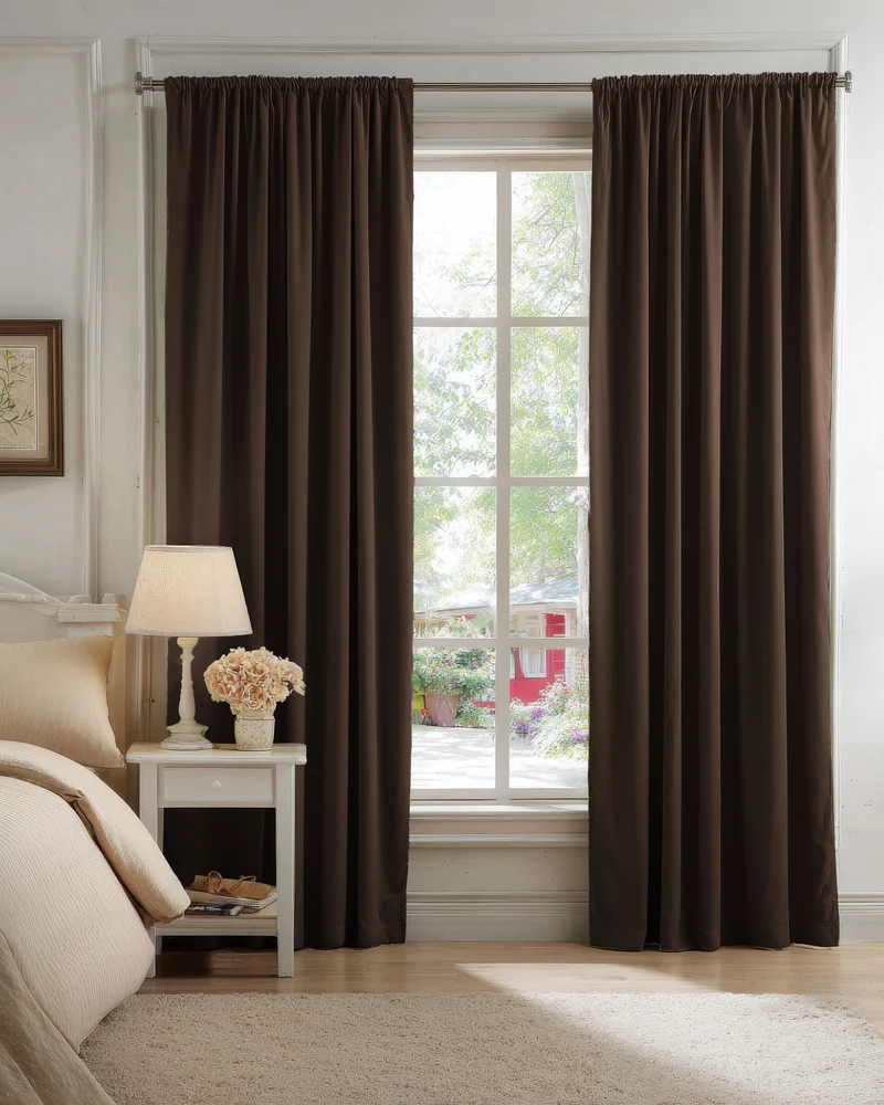 Classic 100% Blackout Velvet Custom Curtain
