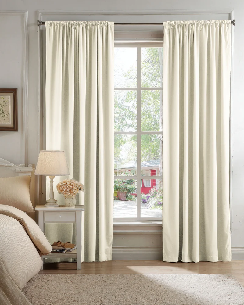 Classic 100% Blackout Velvet Custom Curtain
