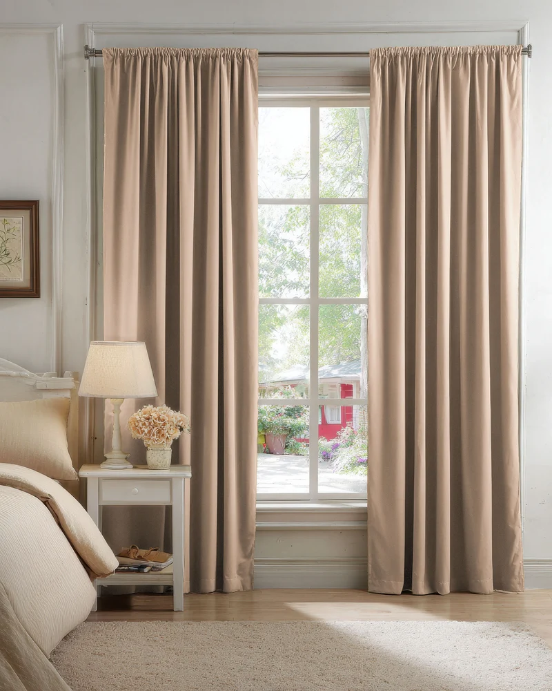 Classic 100% Blackout Velvet Custom Curtain