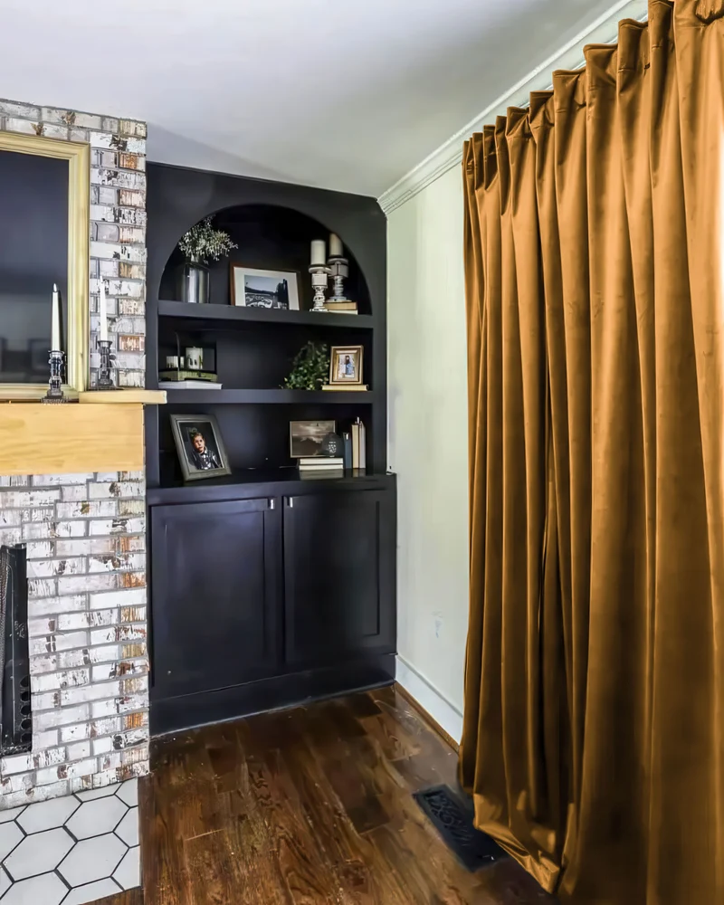 Classic 100% Blackout Velvet Custom Curtain