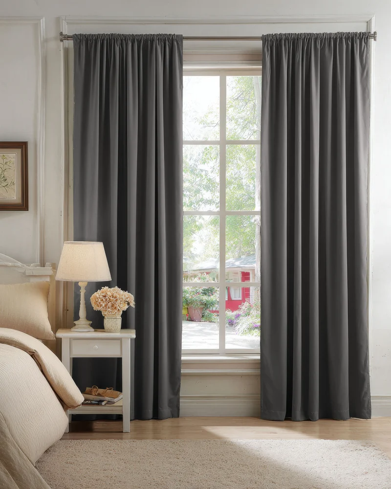 Classic 100% Blackout Velvet Custom Curtain
