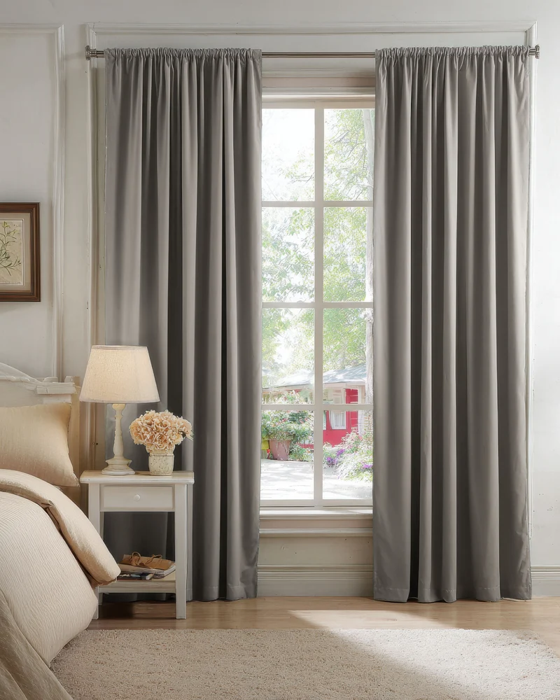 Classic 100% Blackout Velvet Custom Curtain