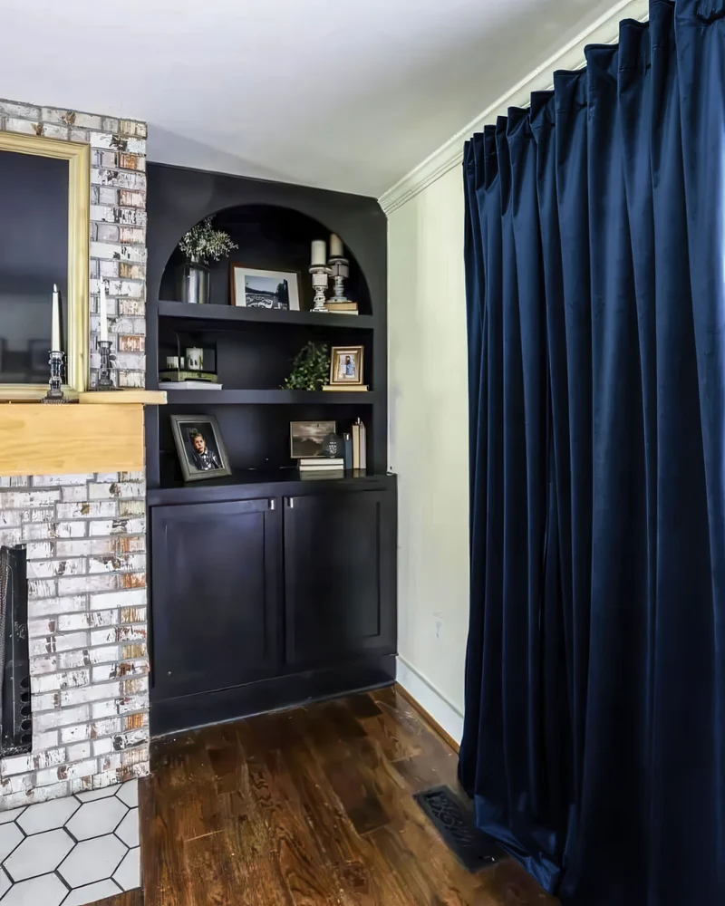 Classic 100% Blackout Velvet Custom Curtain