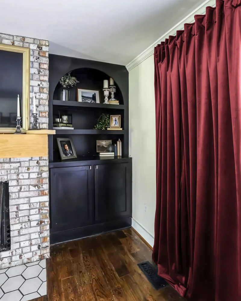 Classic 100% Blackout Velvet Custom Curtain