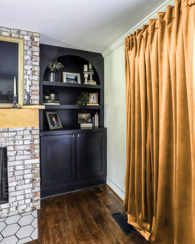 Classic 100% Blackout Velvet Custom Curtain