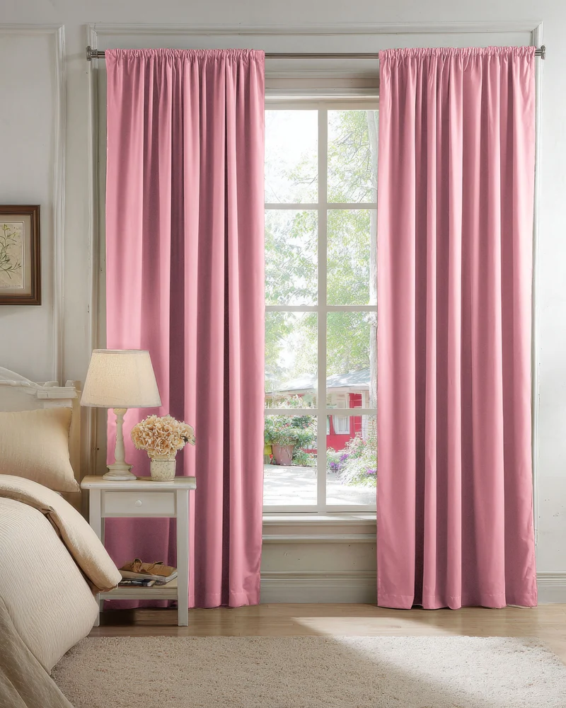 Classic 100% Blackout Velvet Custom Curtain
