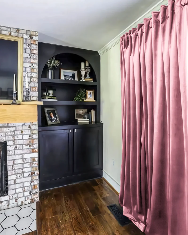 Classic 100% Blackout Velvet Custom Curtain