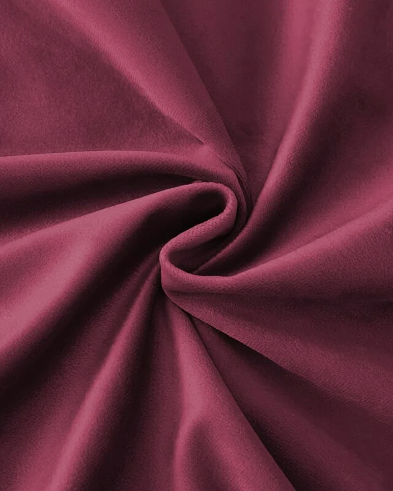 Classic 100% Blackout Velvet Custom Curtain