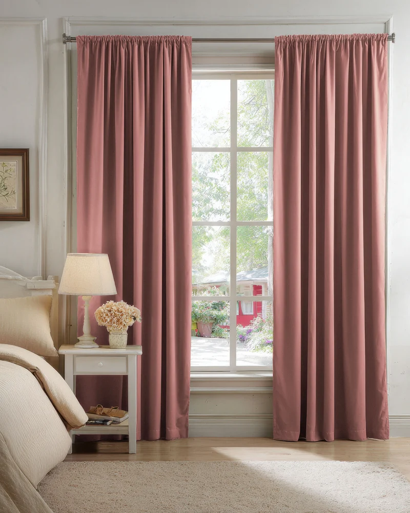 Classic 100% Blackout Velvet Custom Curtain