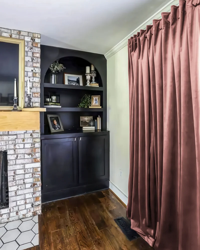 Classic 100% Blackout Velvet Custom Curtain