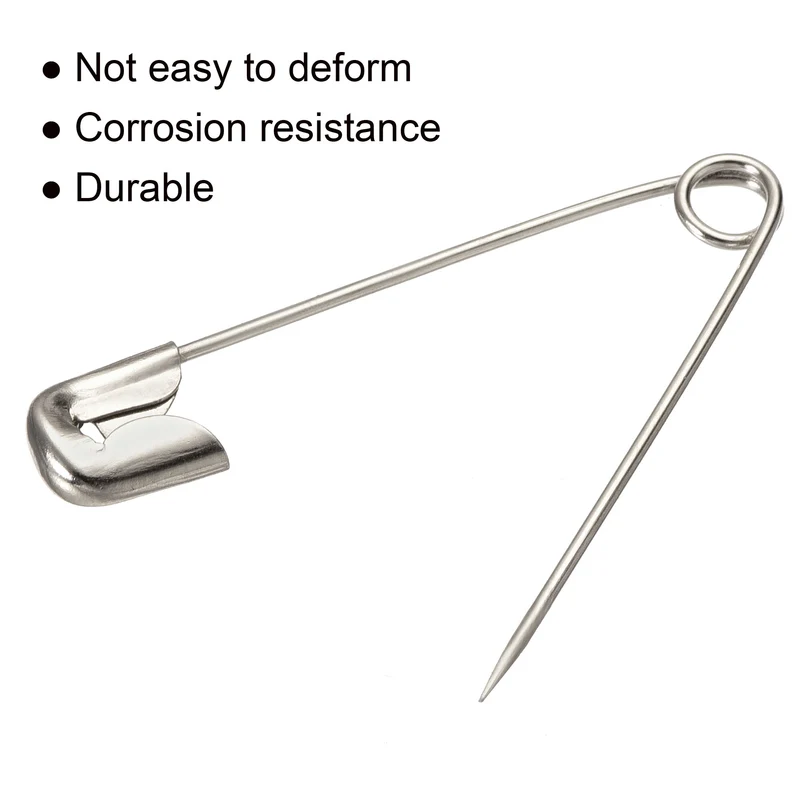 Safety Pins, Metal Sewing Pins for Blankets Crafts Brooch Making