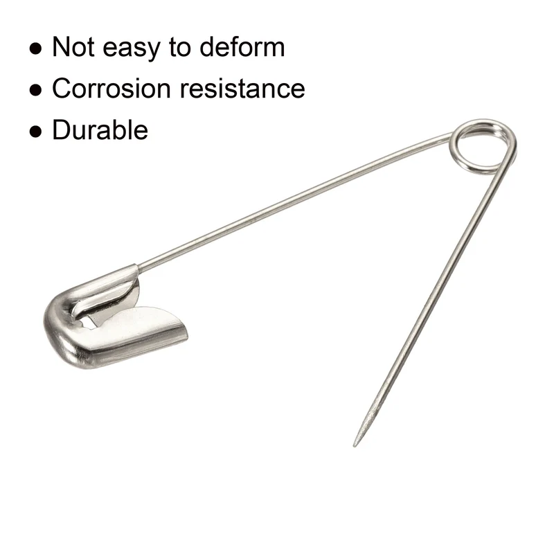 Safety Pins, Metal Sewing Pins for Blankets Crafts Brooch Making