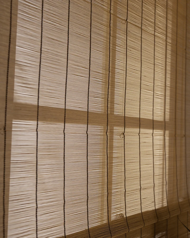 Toni Bamboo Woven Shade - Tan