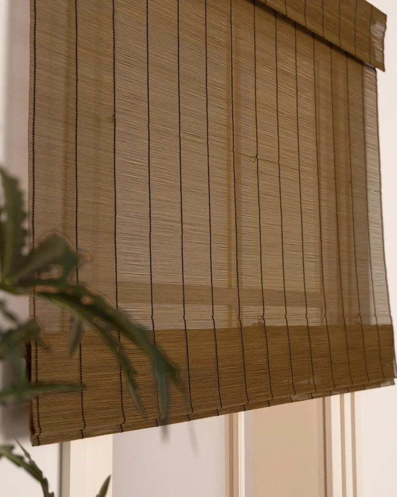 Toni Bamboo Woven Shade - Tan