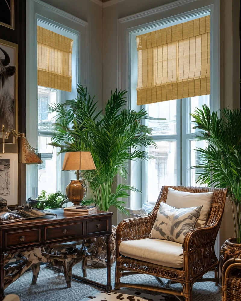 Toni Bamboo Woven Shade - Light