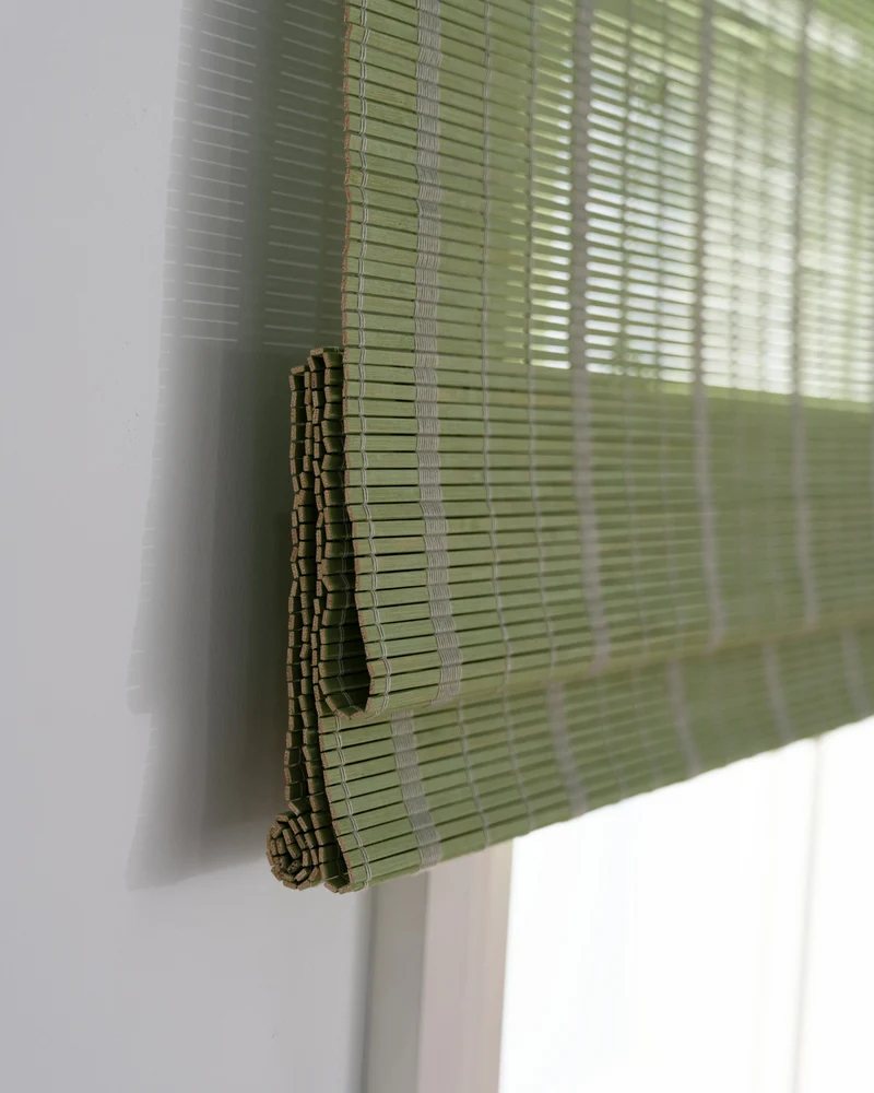 Hana Bamboo Woven Shade - Green