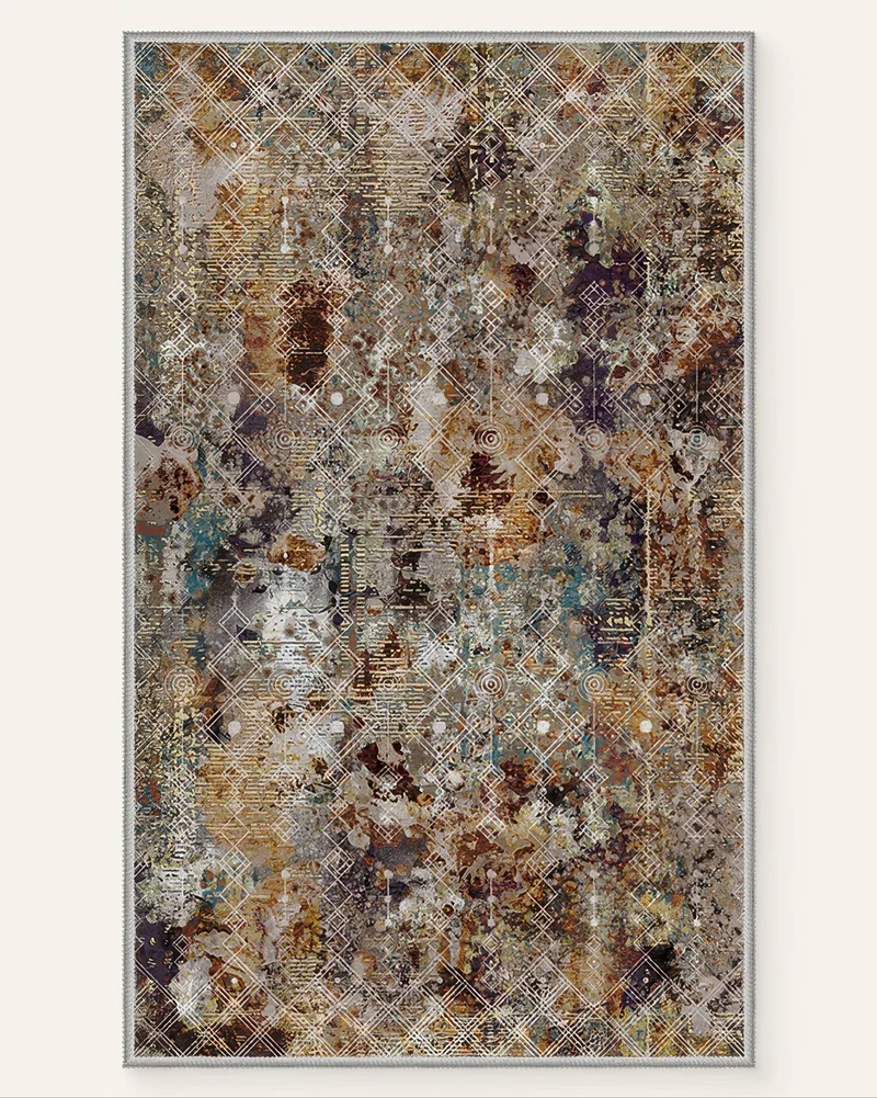 Vintage Faded Moroccan Light Washable Area Rug