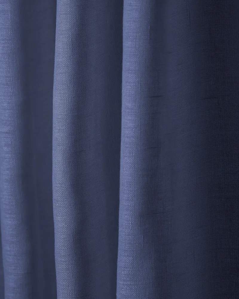 Yarn Linen Look Sheer Fabric Swatches