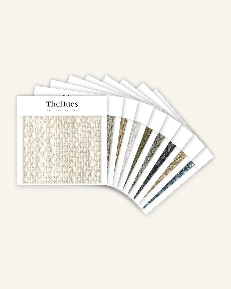 Traunsee Cotton Blend Textured Fabric Swatches