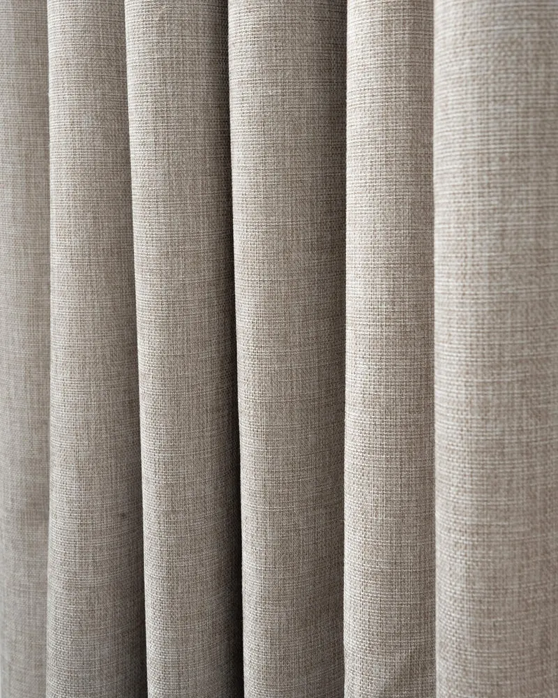 Florence 4 Layers OEKO Heavyweight Soundproof Thermal 100% Blackout Woven Textured Custom Curtain