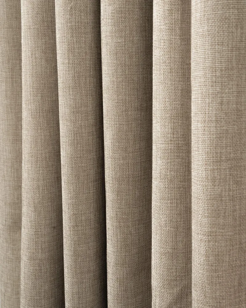 Florence 4 Layers OEKO Heavyweight Soundproof Thermal 100% Blackout Woven Textured Custom Curtain
