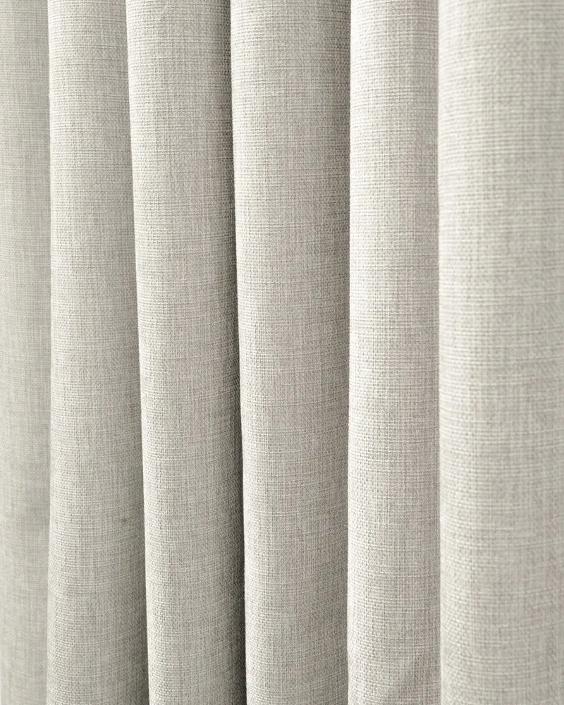 Florence 4 Layers OEKO Heavyweight Soundproof Thermal 100% Blackout Woven Textured Custom Curtain