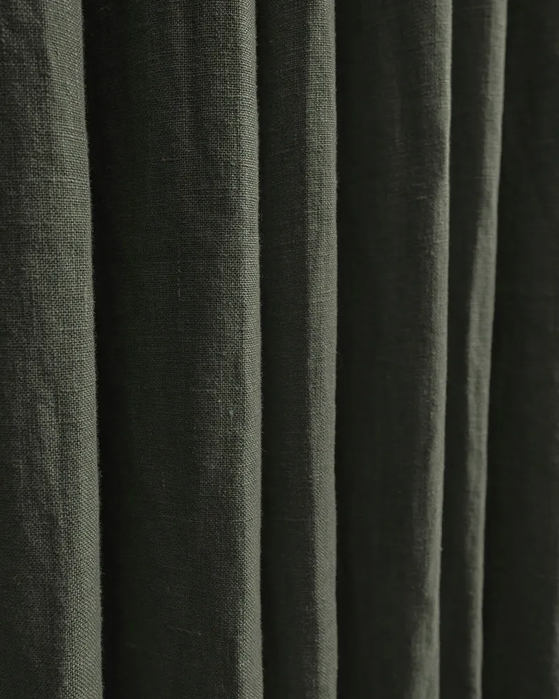 Helena 100% Linen Custom Curtains