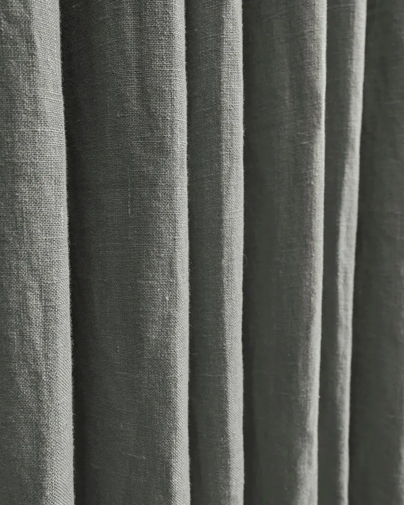 Helena 100% Linen Custom Curtains