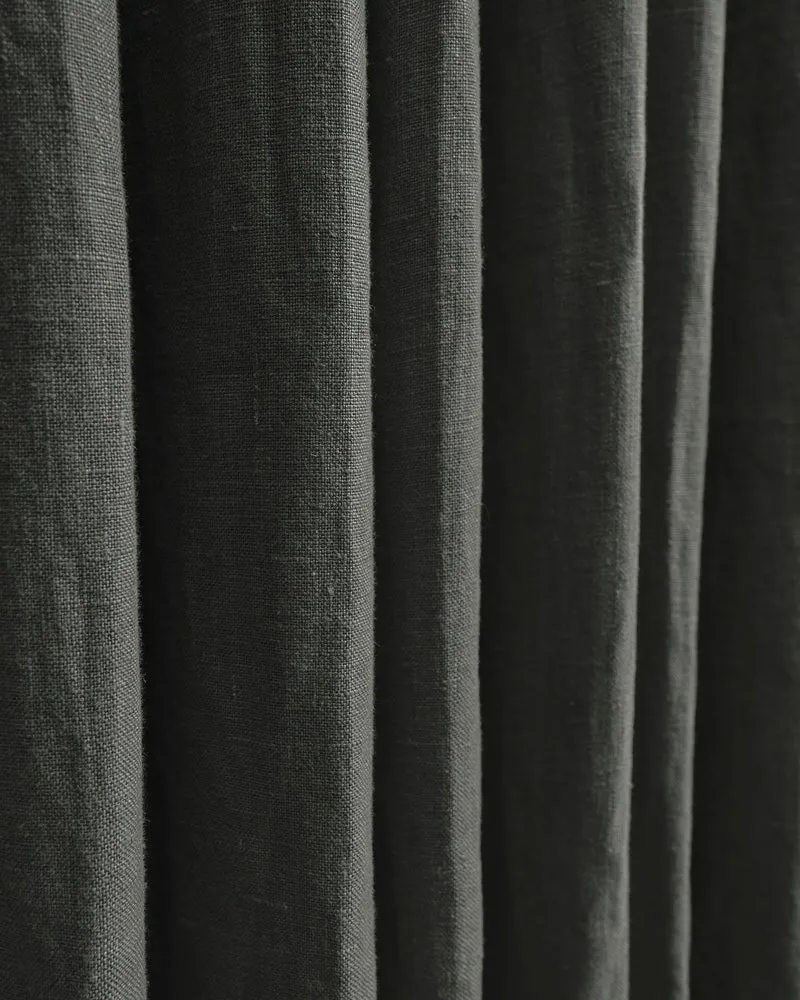 Helena 100% Linen Custom Curtains