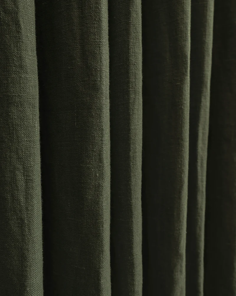 Helena 100% Linen Custom Curtains