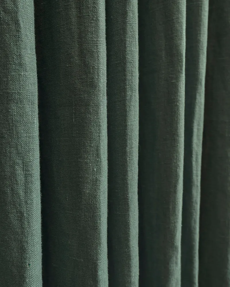 Helena 100% Linen Custom Curtains