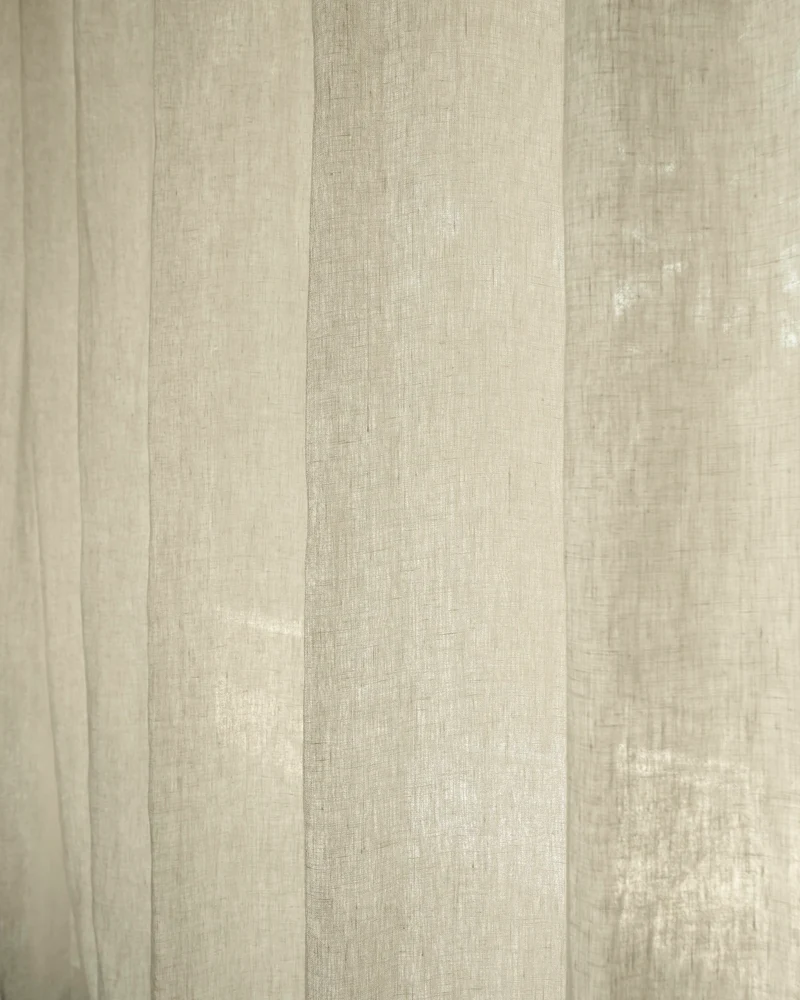 Helena 100% Linen Custom Curtains