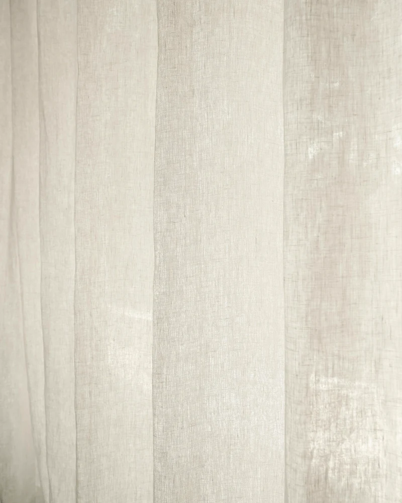 Helena 100% Linen Custom Curtains
