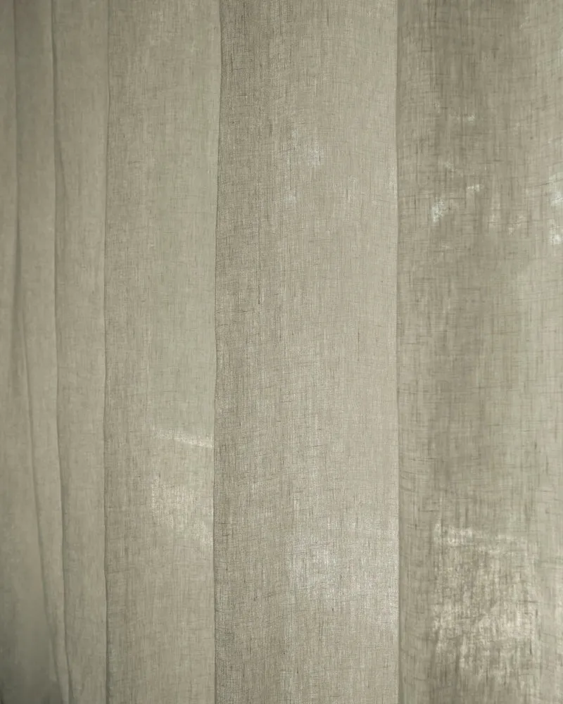 Helena 100% Linen Custom Curtains
